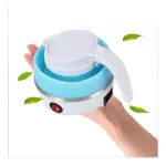 Hervidor Eléctrico Plegable de Silicona 600W - Hierve agua rápido en tus viajes