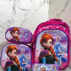 Kit Escolar 3 en 1 Morral y Lonchera Disney - Organiza útiles y transporta comida