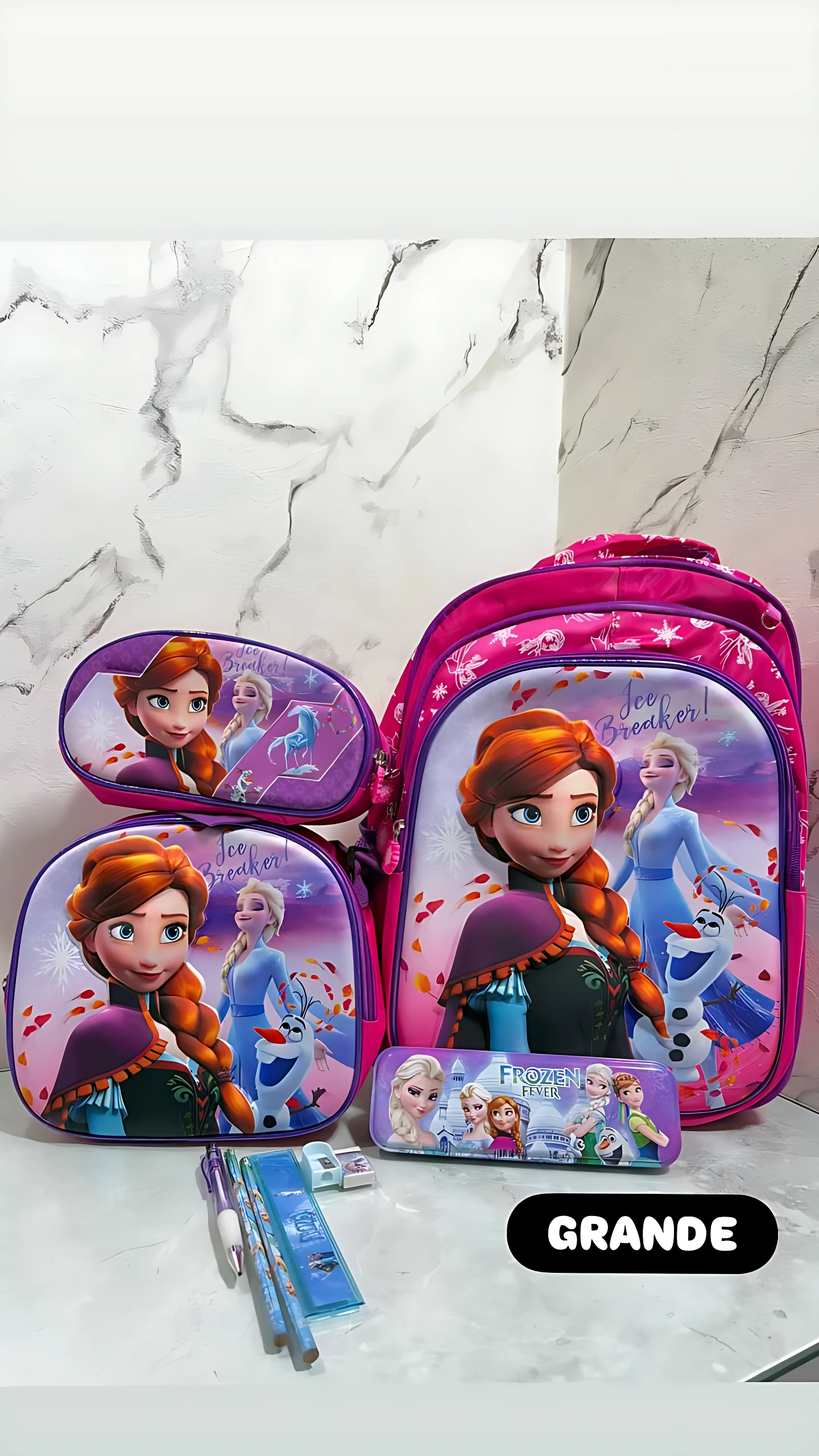 Kit Escolar 3 en 1 Morral y Lonchera Disney - Organiza útiles y transporta comida