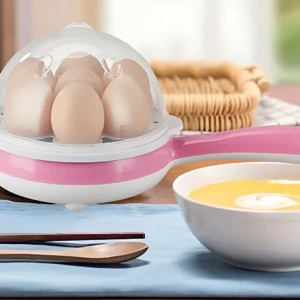 Vaporera eléctrica compacta con apagado automático - Cocinas alimentos saludables en minutos sin aceites