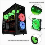Ventilador Fan Cooler 12Cm 120Mm Azul Ro - Imagen 2