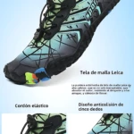 Zapatos acuáticos ligeros para playa y piscina - Protegen tus pies con tracción antideslizante en superficies mojadas - Imagen 2