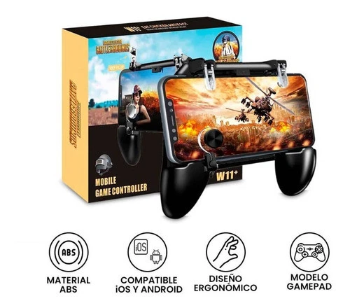 Set x4 Control Gamer Celular W11