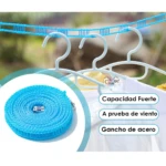 Set x4 Cuerda para Tender Ropa Tendedero 5M - Imagen 6