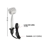 Set x2 Calentador de Agua 480W Hj119 - Imagen 7