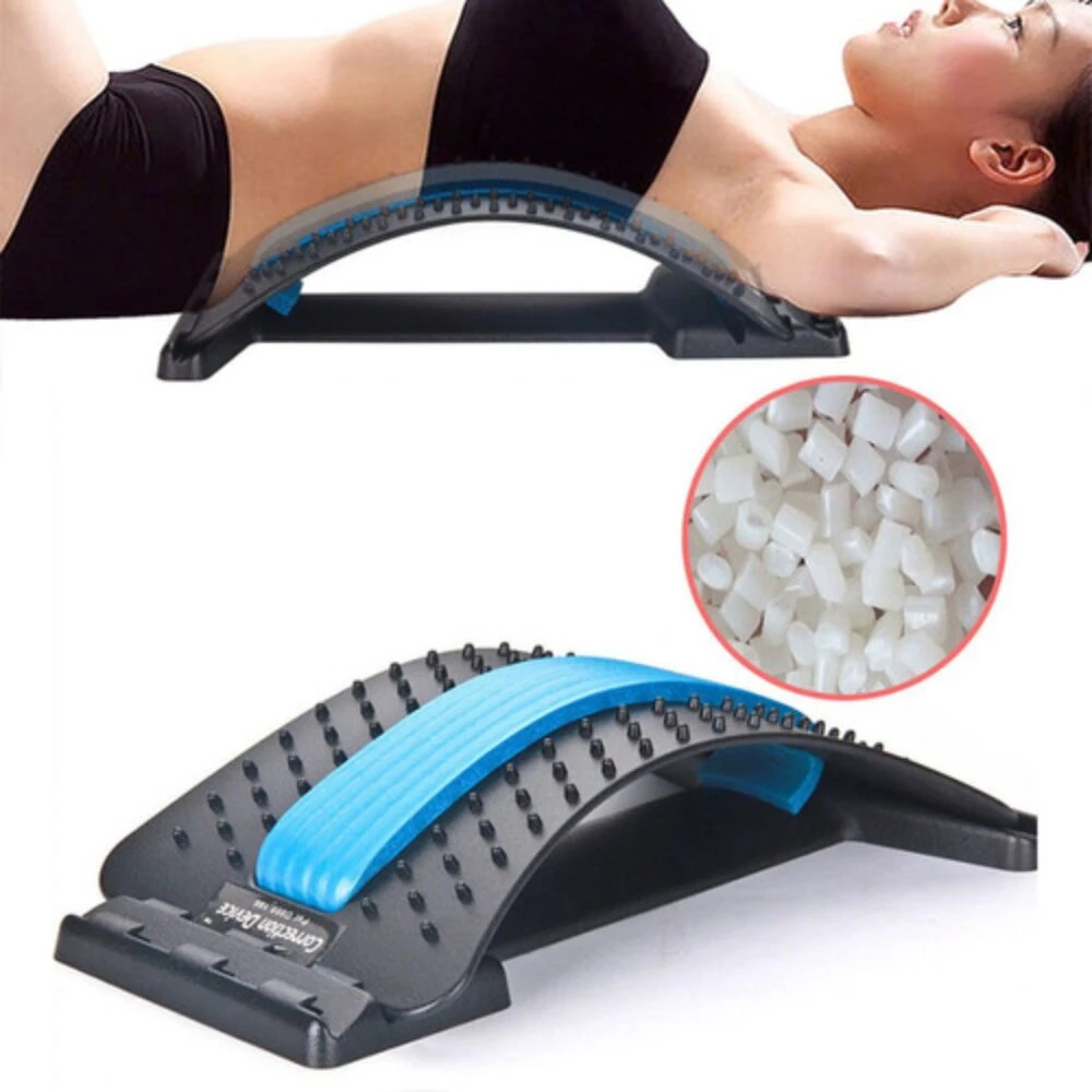 Set x2 Extensor y Masajeador Lumbar de Espalda - Alivia la tensión en la columna y corrige postura