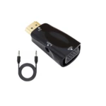 Set x2 Adaptador Convertidor Hdmi A Vga