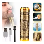 Barbera Mini Shaver Viajera con motor silencioso y cabezal giratorio - Afeita con precisión sin irritación en cualquier lugar
