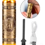 Barbera Mini Shaver Viajera con motor silencioso y cabezal giratorio - Afeita con precisión sin irritación en cualquier lugar - Imagen 2