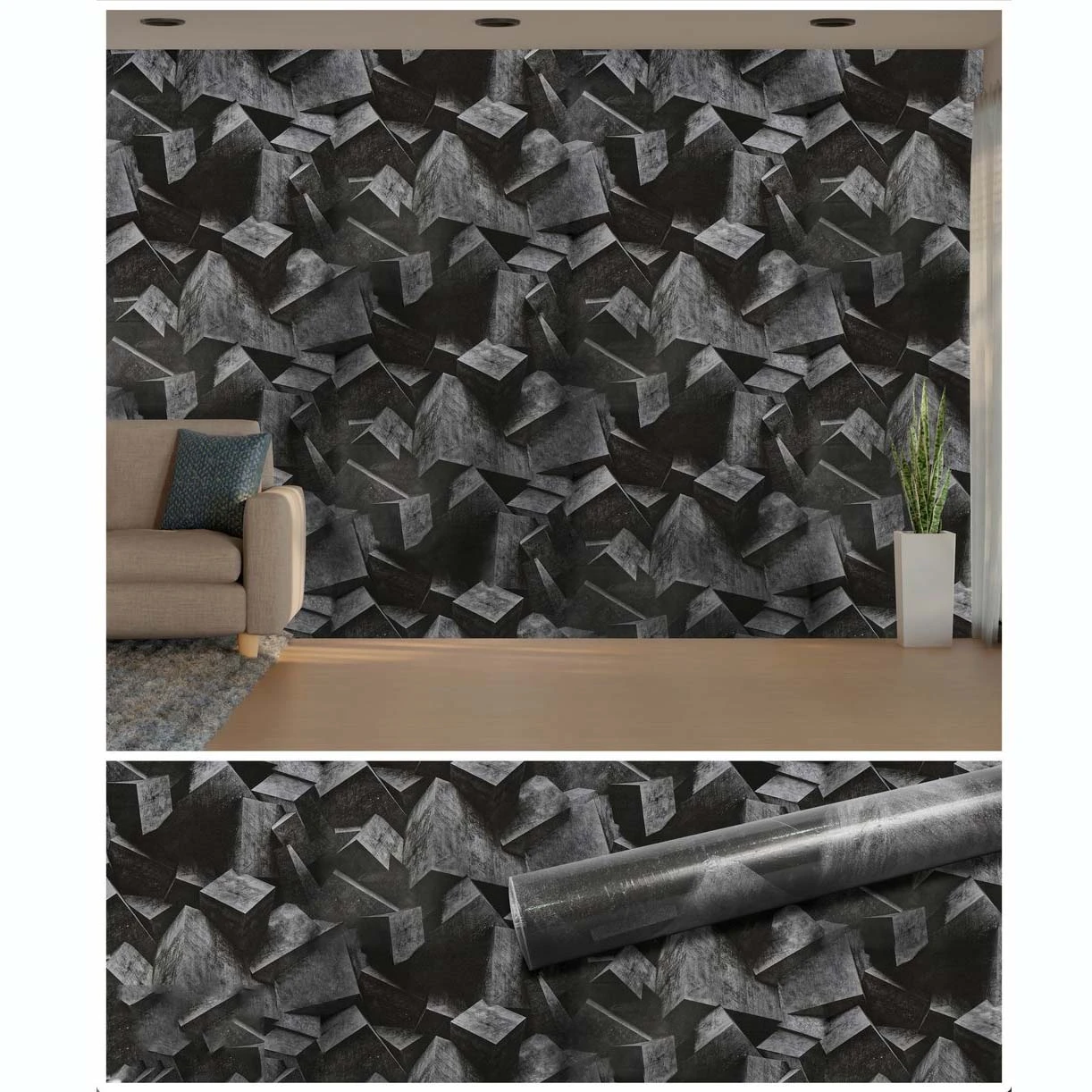 Papel Adhesivo Decorativo para Pareds con Patrones Únicos - Transforma la Estética de tu Habitación en Minutos