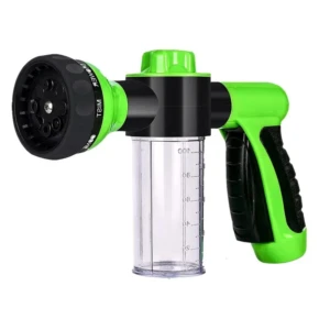 Pistola de hidrolavado con generador de espuma y boquilla giratoria - Limpia coche fachadas y plantas sin esfuerzo físico