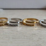 Set x2 Caja Pack Anillos "Siempre Juntas" Duo - Imagen 2