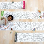 Set x2 Rollo Papel X 5 Metros Dibujo Plantas