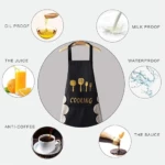 Set x2 Delantal de Cocina con Bolsillos - Imagen 3