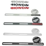 Set x2 Logo Porta Placa Resonador Xr 3D - Imagen 4