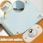 Set x3 Ruedas Giratorias Adhesivas 4 Und - Imagen 4
