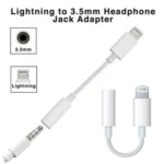 Set x2 Adaptador de Audio Iphone Lightning Jack - Imagen 2