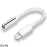 Set x2 Adaptador de Audio Iphone Lightning Jack