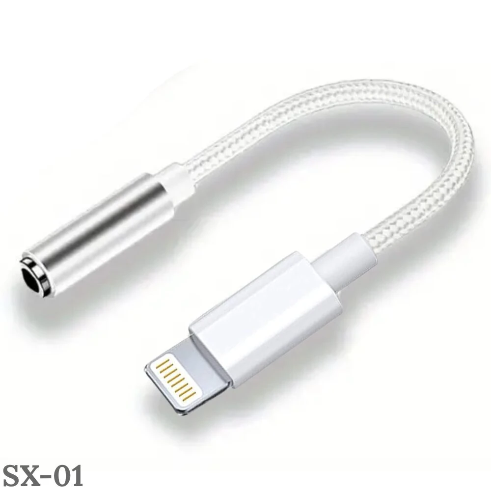 Set x2 Adaptador de Audio Iphone Lightning Jack