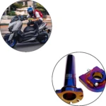 Acelerador Cuarta 1/4 Moto Lujo Tornasol de aluminio - Mejora la respuesta inmediata del gas y el control en curvas - Imagen 3
