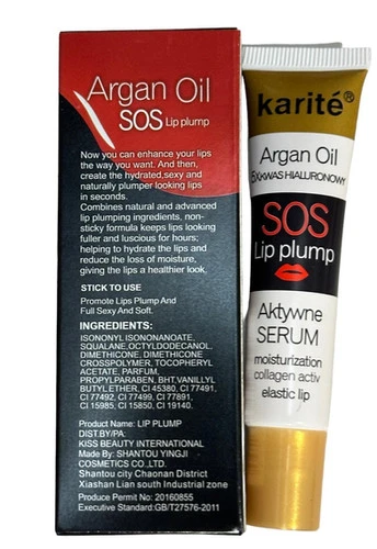 Set x2 Serum Labios con Ácido Hialurónico y Karité - Hidrata intensiva y da volumen instantáneo