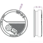 Set x2 Sensor Alarma Detector de Humo con Pila - Imagen 7