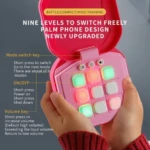 Set x2 Juego Interactivo Tic Tac Toe con luces LED - Entrena tu mente y diviértete con estrategia táctil