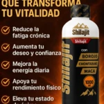 Resina Pura de Shilajit del Himalaya con Ácido Fúlvico - Aumenta la vitalidad y la energía física