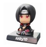 Figura Chibi Itachi Uchiha Cabeza Movible - Soporta tu teléfono verticalmente para ver mapas o música - Imagen 3