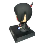Figura Chibi Itachi Uchiha Cabeza Movible - Soporta tu teléfono verticalmente para ver mapas o música - Imagen 2