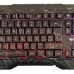 Teclado Rgb Weibo-570 con iluminación dinámica - Mejora tu experiencia de juego y trabajo