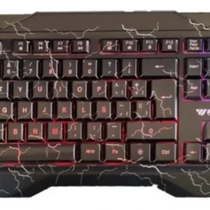 Teclado Rgb Weibo-570 con iluminación dinámica - Mejora tu experiencia de juego y trabajo