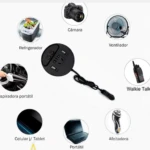 Inversor Corriente 150W 12V Carro - Imagen 4