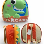 Mochila infantil rígida con dinosaurio 3D y luz - Protege juguetes y útiles escolares contra golpes - Imagen 3
