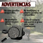 Set x2 Pastillas de Freno Resina Bici Sram Avid - Imagen 3