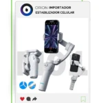 Gimbal de tres ejes con carga de 200g - graba videos cinematográficos sin temblores