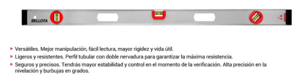 Nivel de Aluminio Marca Bellota