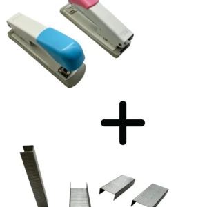 Set x2 Engrapadora Manual con Repuesto de Grapas - Une papeles en oficina y hogar