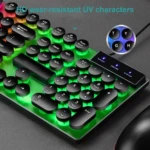 Teclado Jg-666 Teclas Redondas