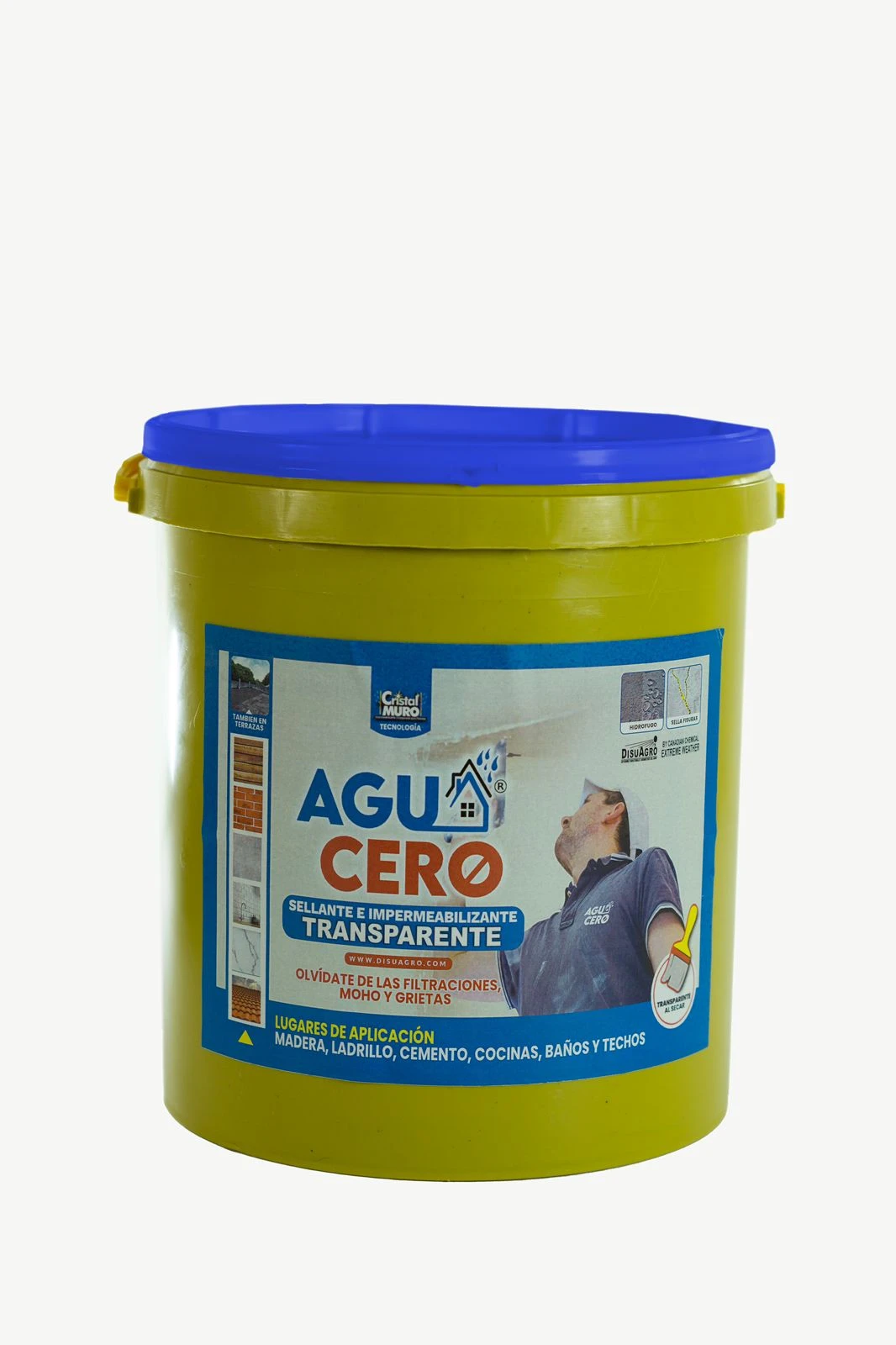 Set x2 Agu Cero impermeabilizante transparente - protege superficies contra filtraciones y humedad