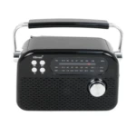 Radio Parlante Analógico Vintage con Sintonizador Manual - Disfruta de música clara y estética retro en cualquier espacio