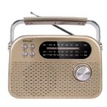 Radio Parlante Analógico Vintage con Sintonizador Manual - Disfruta de música clara y estética retro en cualquier espacio - Imagen 2