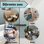 Set x2 Válvula Tapón Desagüe Anti Insectos Olor - Imagen 7