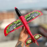 Avion Lanzador T800A con Pistola de Carga Rápida - Proporciona diversión segura y vuelos estables al aire libre