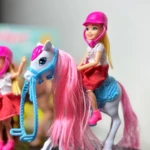 Barbie Niña Caballista Jn698-A2 - Imagen 3