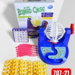 Bingo mecánico manual sin pilas - Entretiene a grupos en fiestas y reuniones familiares - Imagen 3