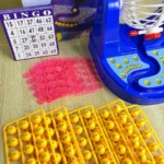 Bingo mecánico manual sin pilas - Entretiene a grupos en fiestas y reuniones familiares - Imagen 6