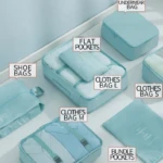 Organizador de Ropa de 7 Piezas - Maximiza el espacio en tu equipaje - Imagen 2
