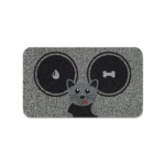 Tapete de entrada para mascotas con diseño animal y superficie antideslizante - Protege tus pisos de tierra y mantiene la higiene del hogar - Imagen 2