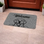 Tapete de entrada para mascotas con fibra duramat - Reduce la suciedad y protege tu hogar al entrar